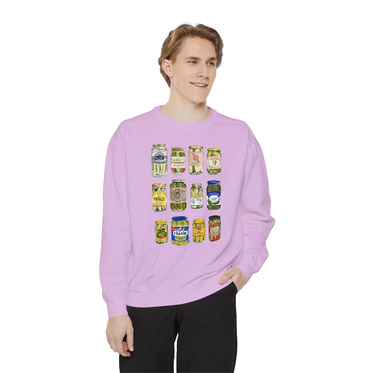 Vintage Pickle Jar Sweatshirt (Comfort Colors)