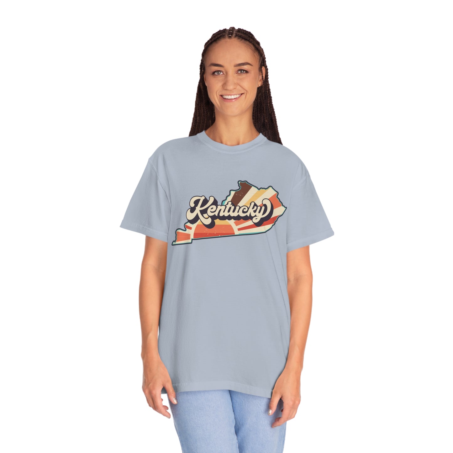 Retro Boho Kentucky T Shirt (Comfort Colors)