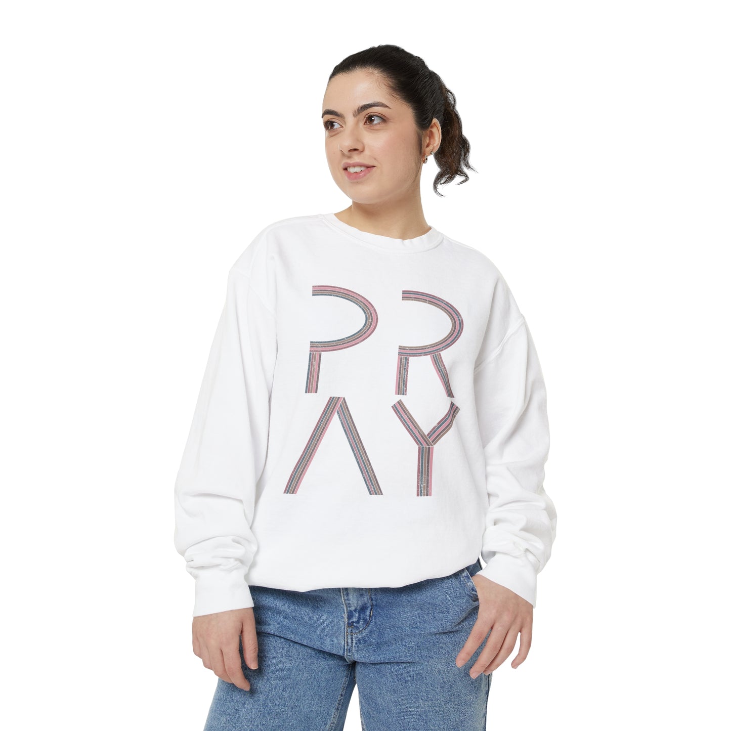 Boho Pray Sweatshirt (Comfort Colors)