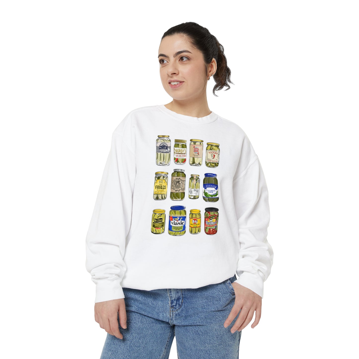 Vintage Pickle Jar Sweatshirt (Comfort Colors)