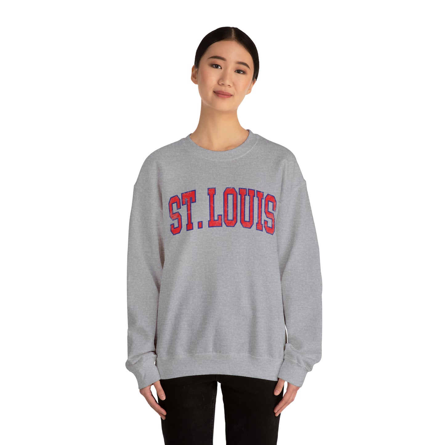 Vintage Collegiate St. Louis Baseball Sweatshirt