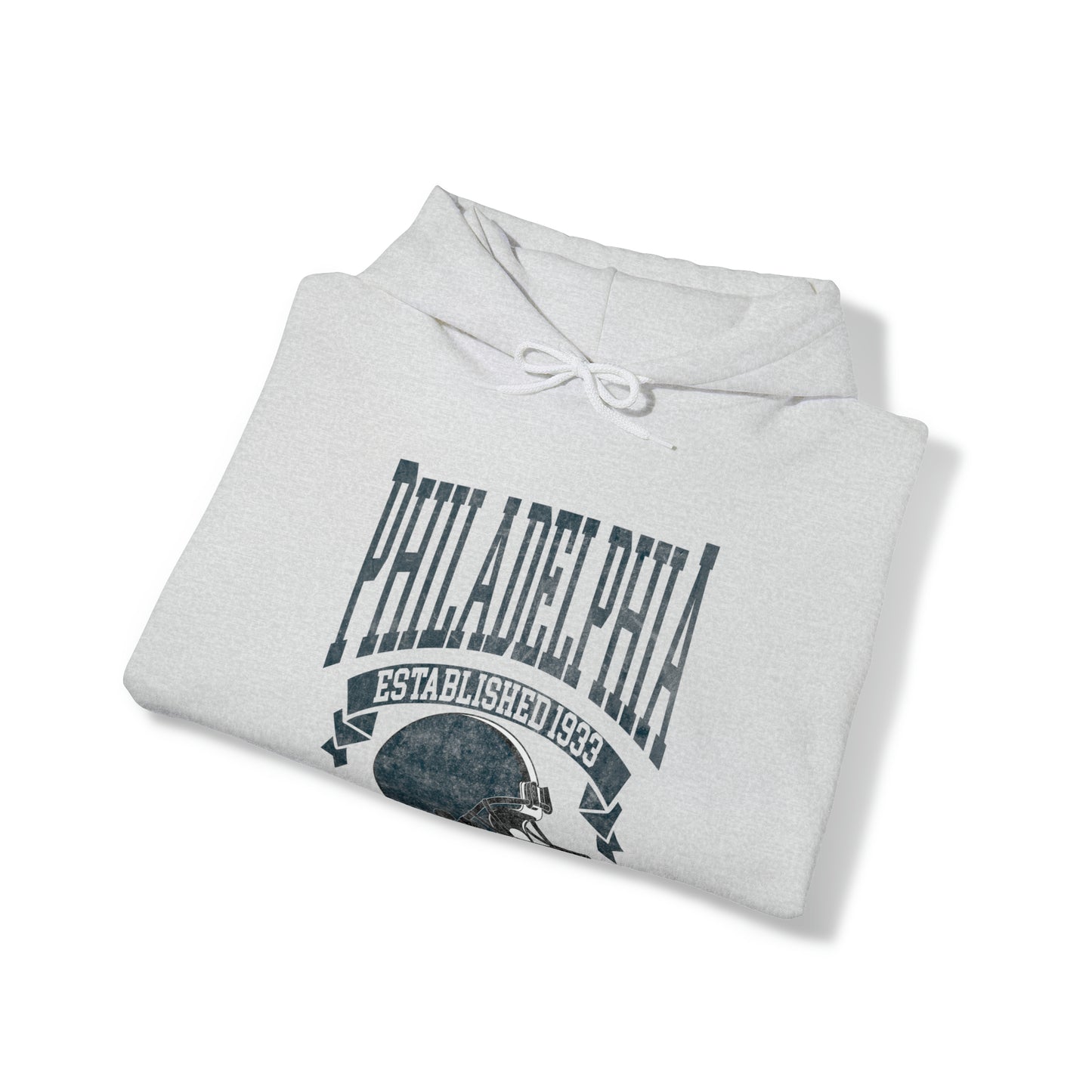 Vintage Philadelphia Football Hooded Sweatshirt