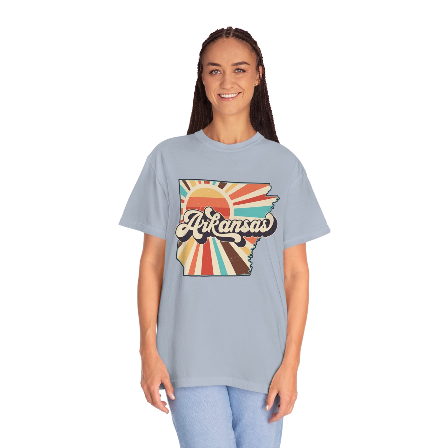 Retro Boho Arkansas T Shirt (Comfort Colors)