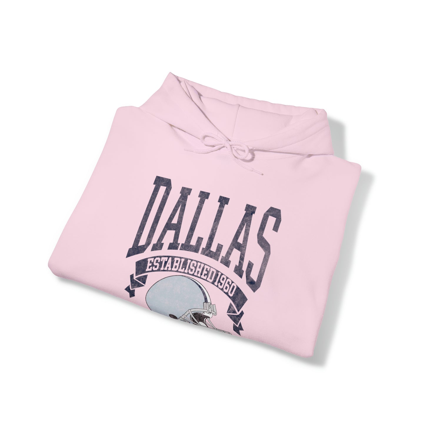 Vintage Dallas Football Hooded Sweatshirt