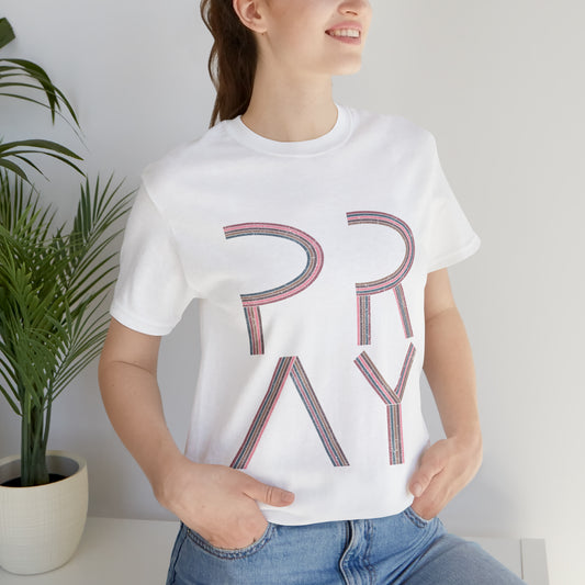 Boho Christian PRAY T Shirt