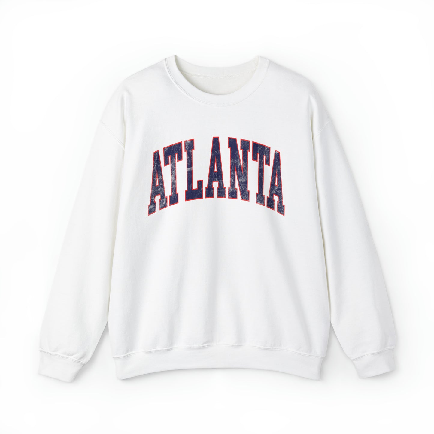 Vintage Collegiate Atlanta Baseball Sweatshirt