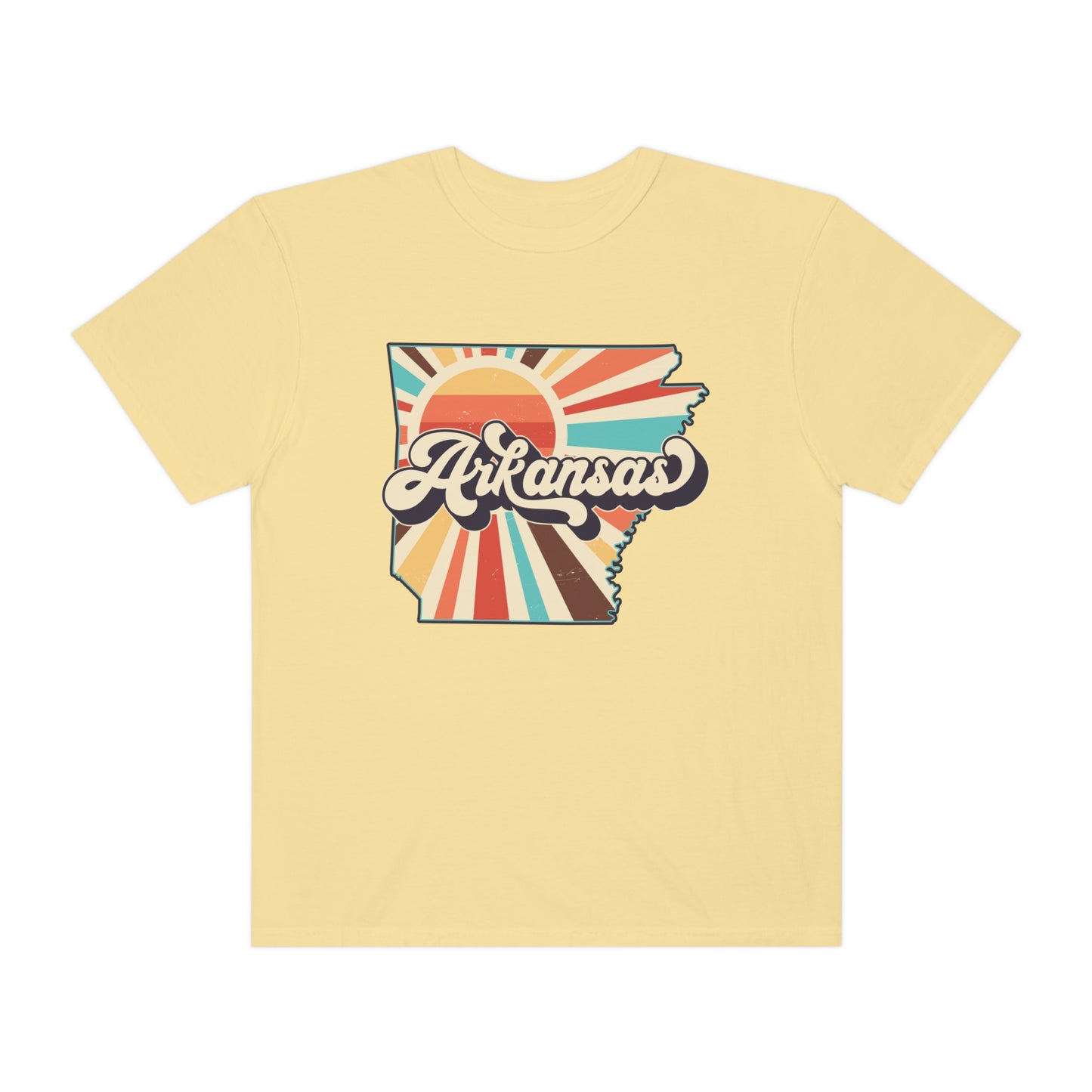 Retro Boho Arkansas T Shirt (Comfort Colors)