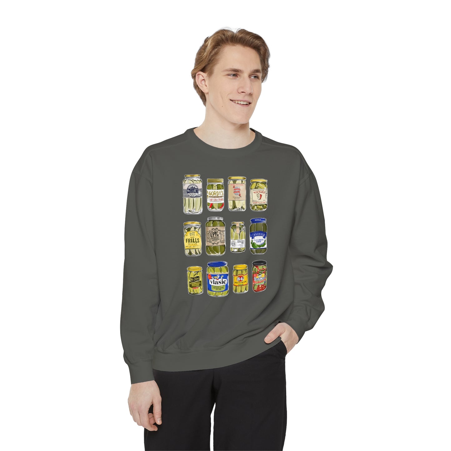 Vintage Pickle Jar Sweatshirt (Comfort Colors)