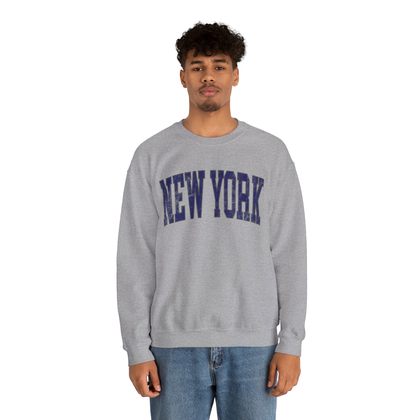 Vintage Collegiate New York Baseball Sweatshirt