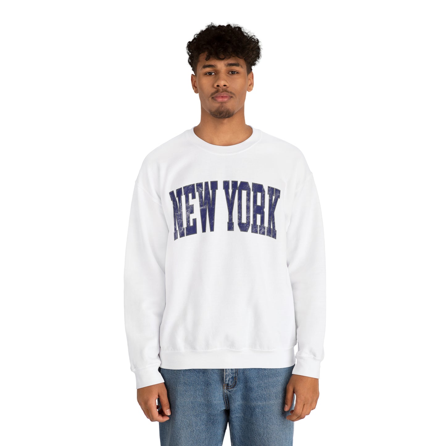 Vintage Collegiate New York Baseball Sweatshirt