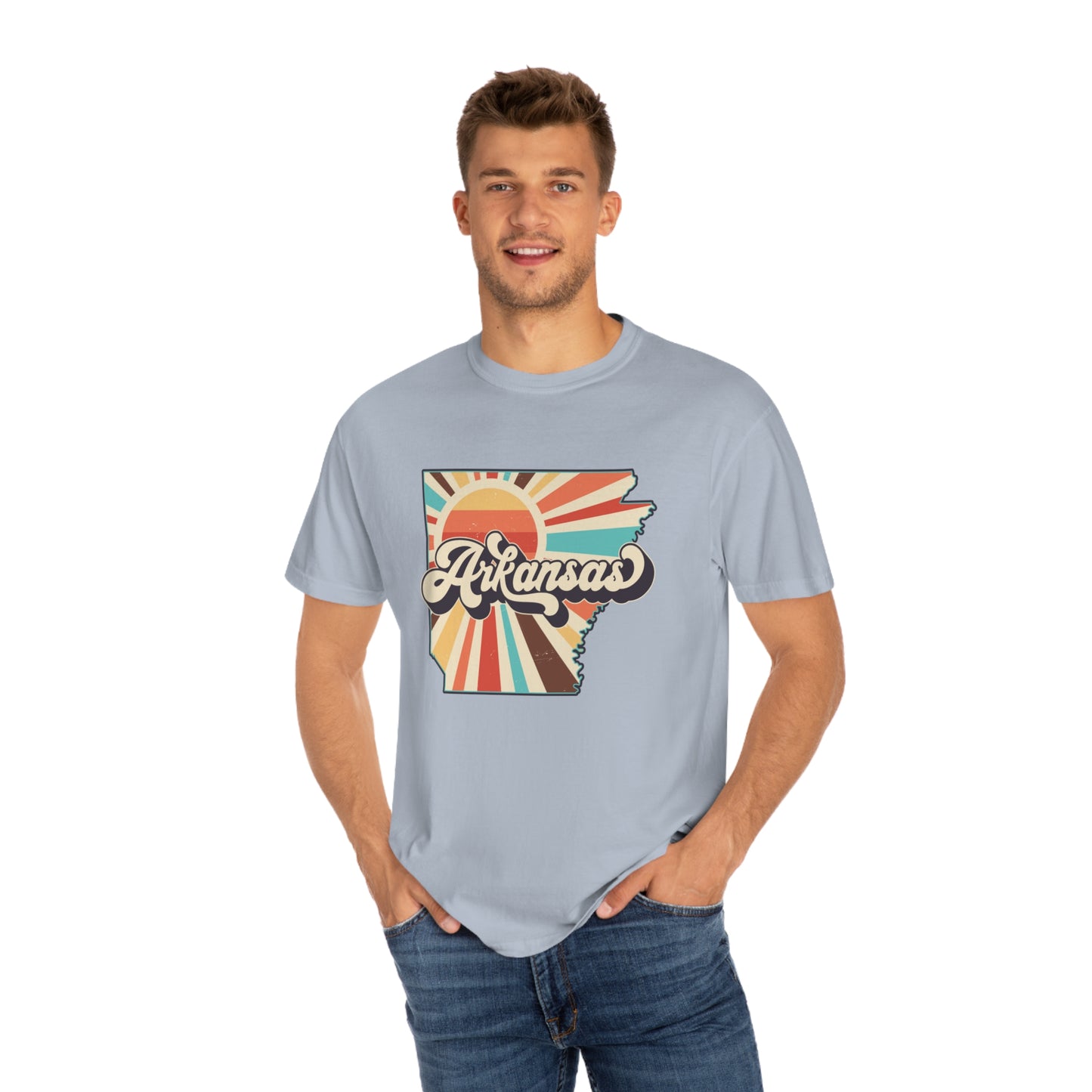 Retro Boho Arkansas T Shirt (Comfort Colors)