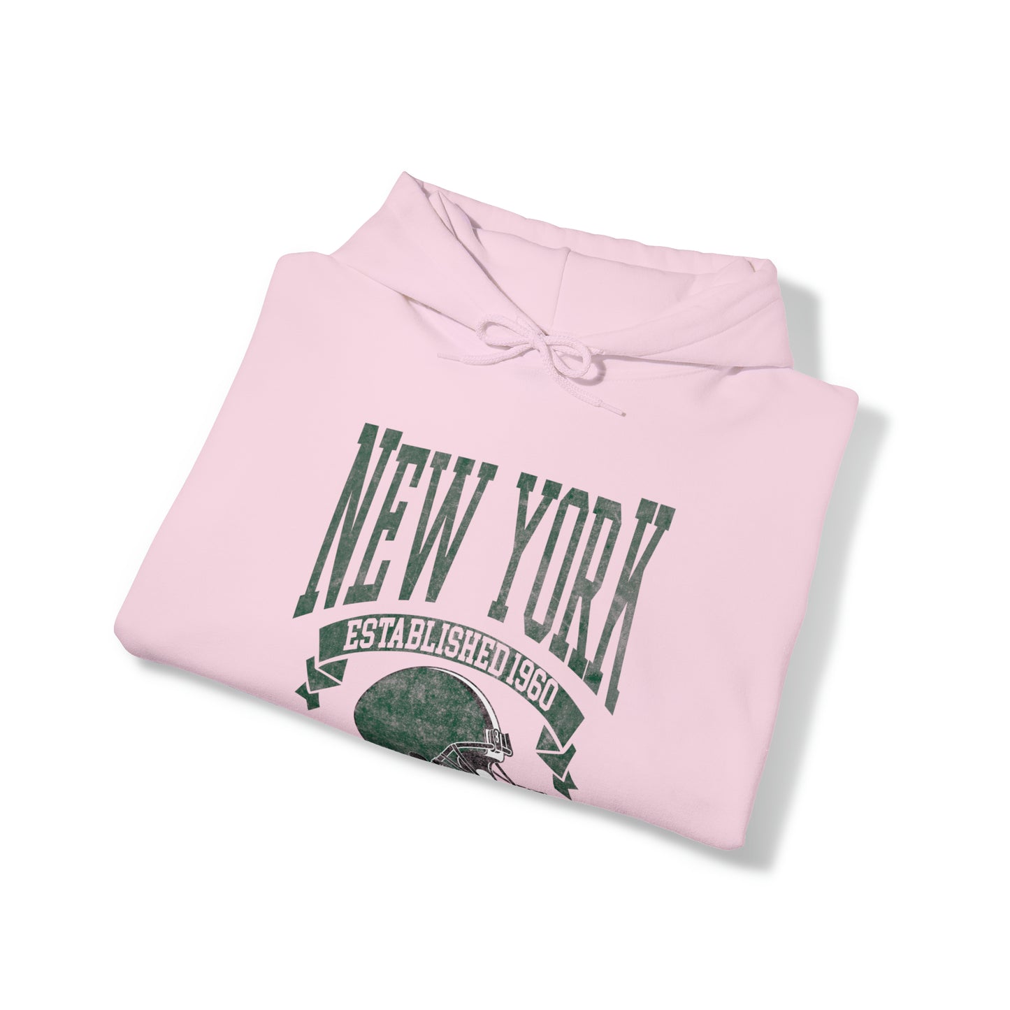 Vintage New York Football Hooded Sweatshirt