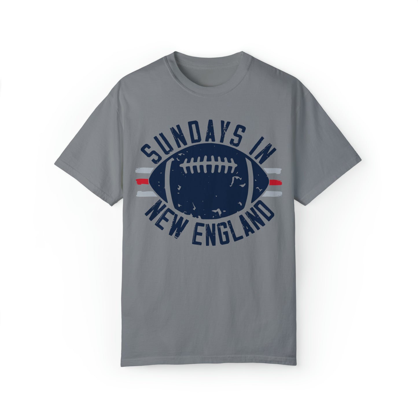 Sundays In New England T Shirt (Comfort Colors)