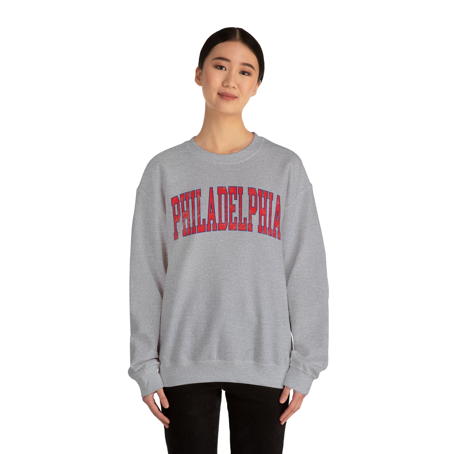 Vintage Collegiate Philadelphia Baseball Sweatshirt