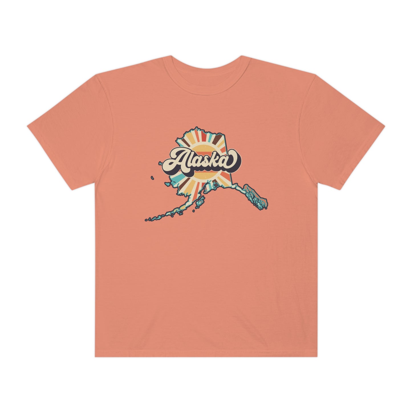 Retro Boho Alaska T Shirt (Comfort Colors)