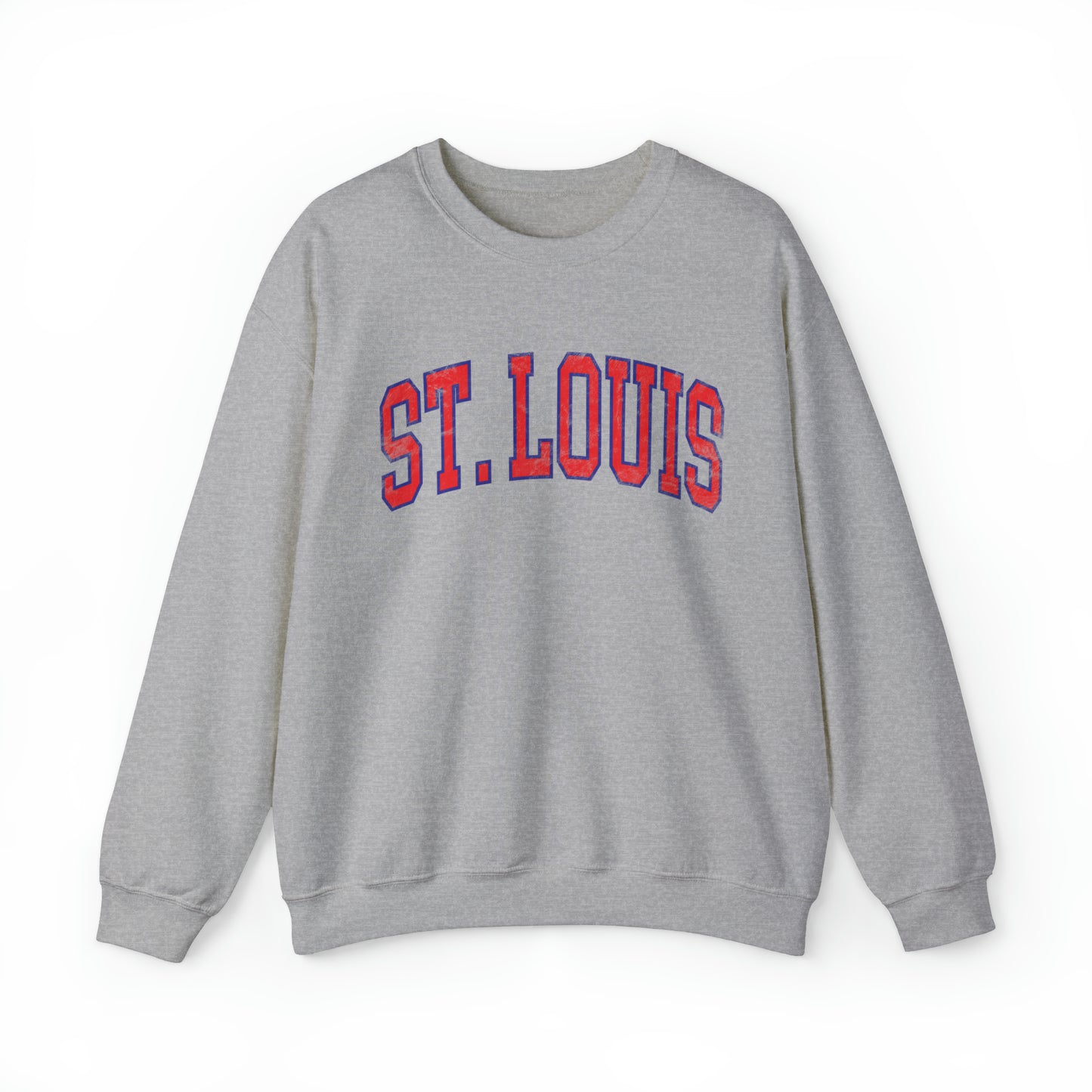 Vintage Collegiate St. Louis Baseball Sweatshirt