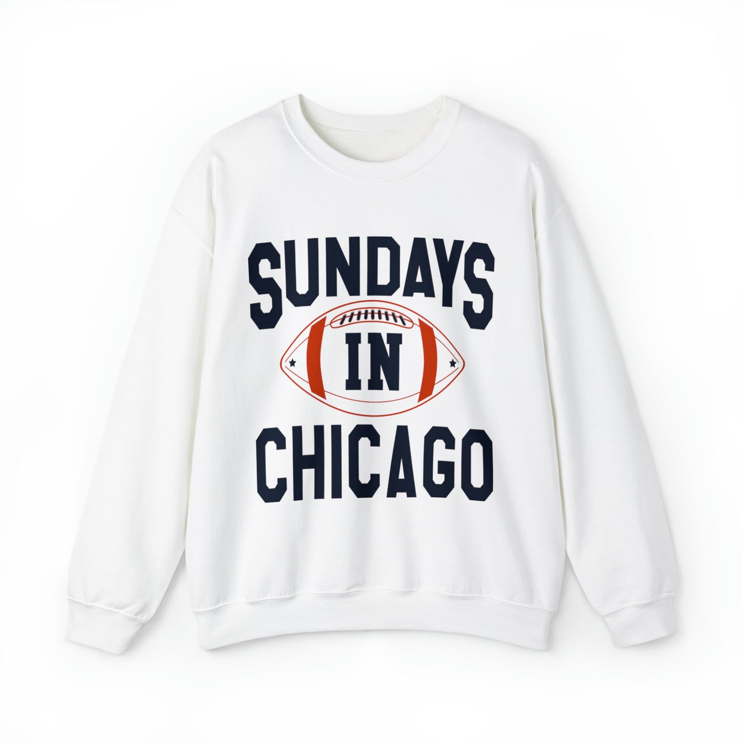 Sundays in Chicago Football Sweatshirt