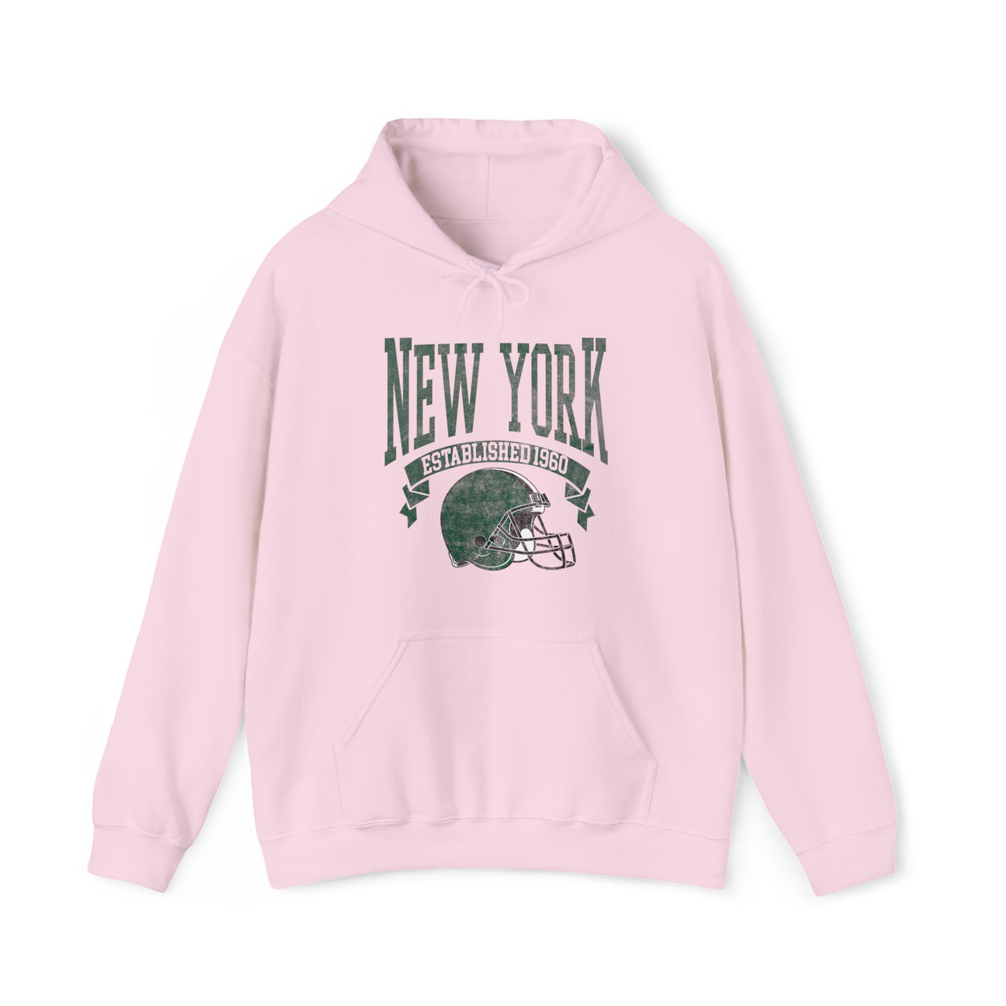 Vintage New York Football Hooded Sweatshirt