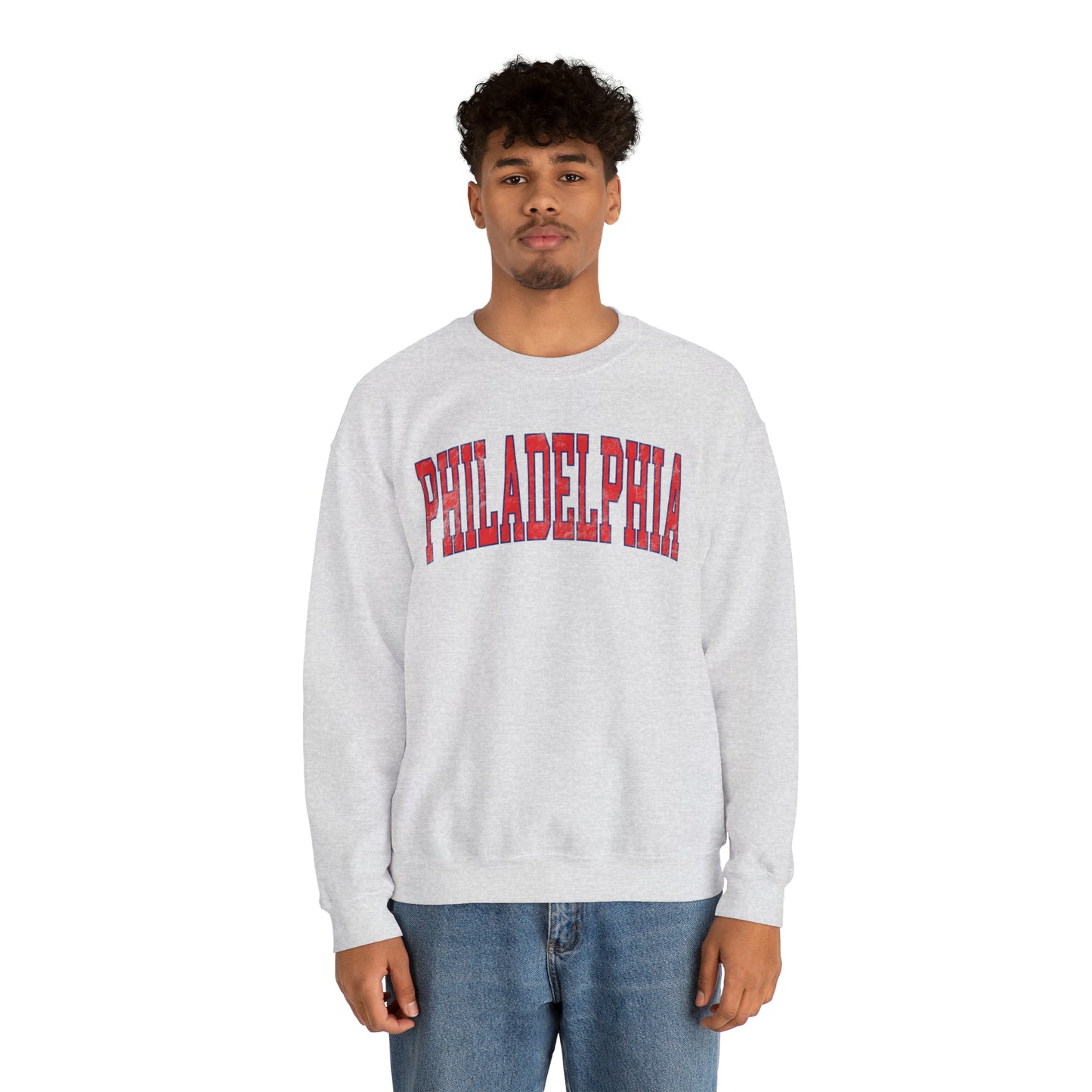 Vintage Collegiate Philadelphia Baseball Sweatshirt