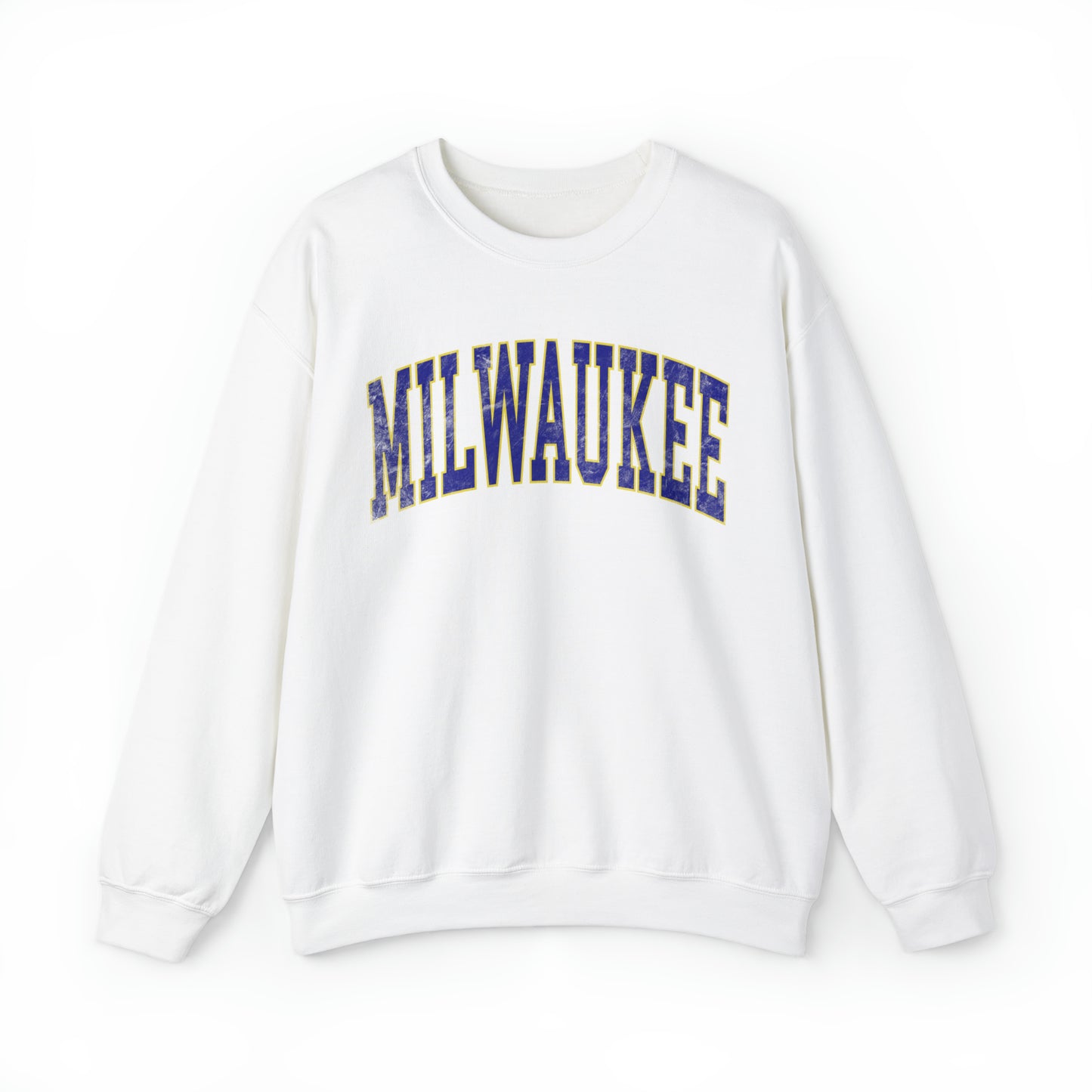 Vintage Collegiate Milwaukee Baseball Sweatshirt