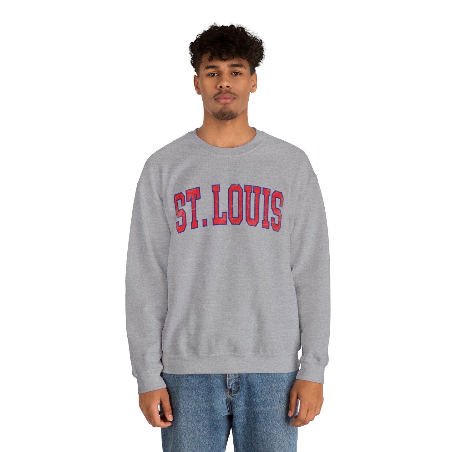 Vintage Collegiate St. Louis Baseball Sweatshirt