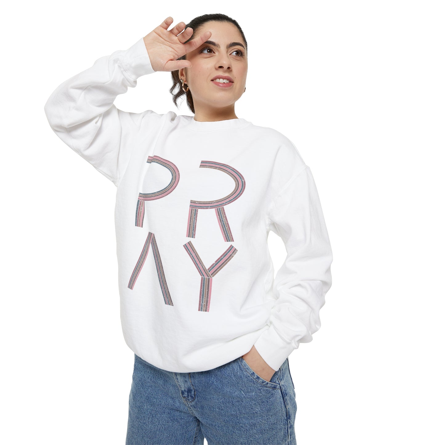 Boho Pray Sweatshirt (Comfort Colors)