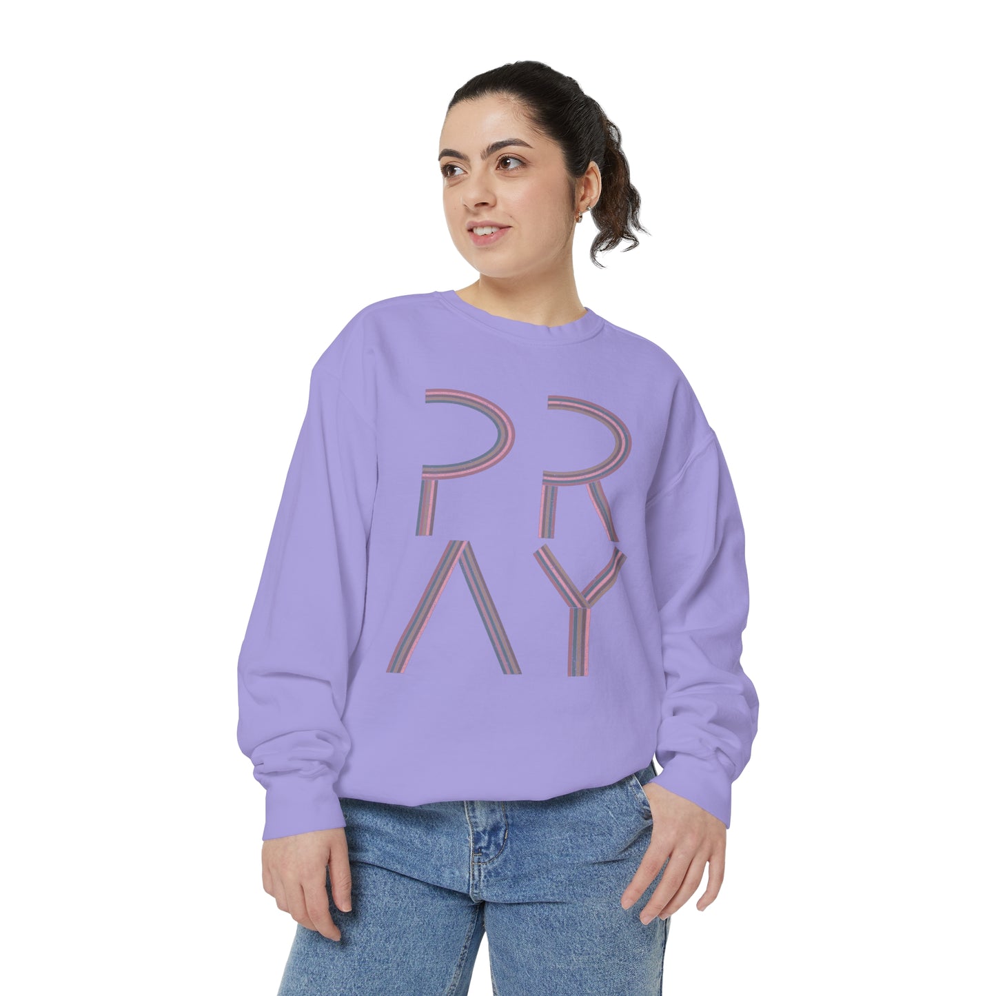 Boho Pray Sweatshirt (Comfort Colors)