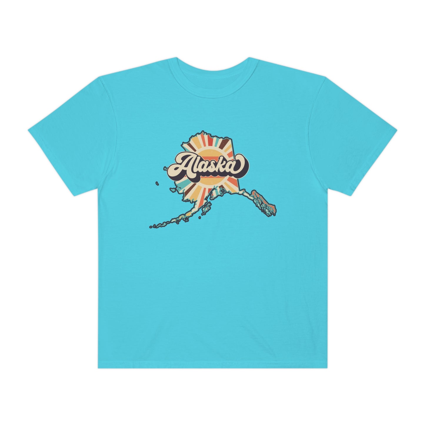 Retro Boho Alaska T Shirt (Comfort Colors)