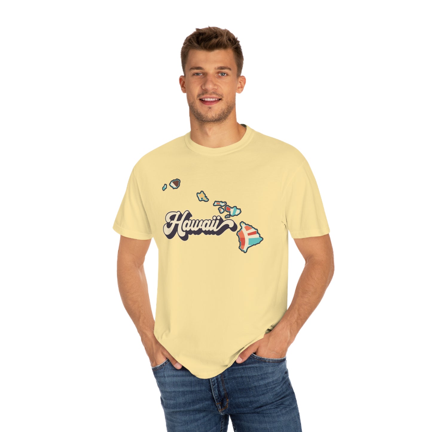 Retro Boho Hawaii T Shirt (Comfort Colors)