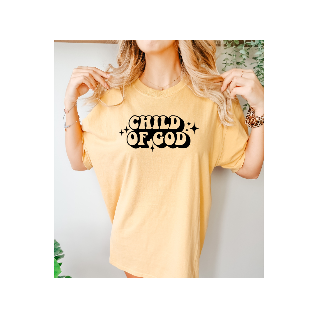 Retro Child of God T Shirt